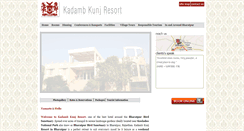 Desktop Screenshot of kadambkunj.com